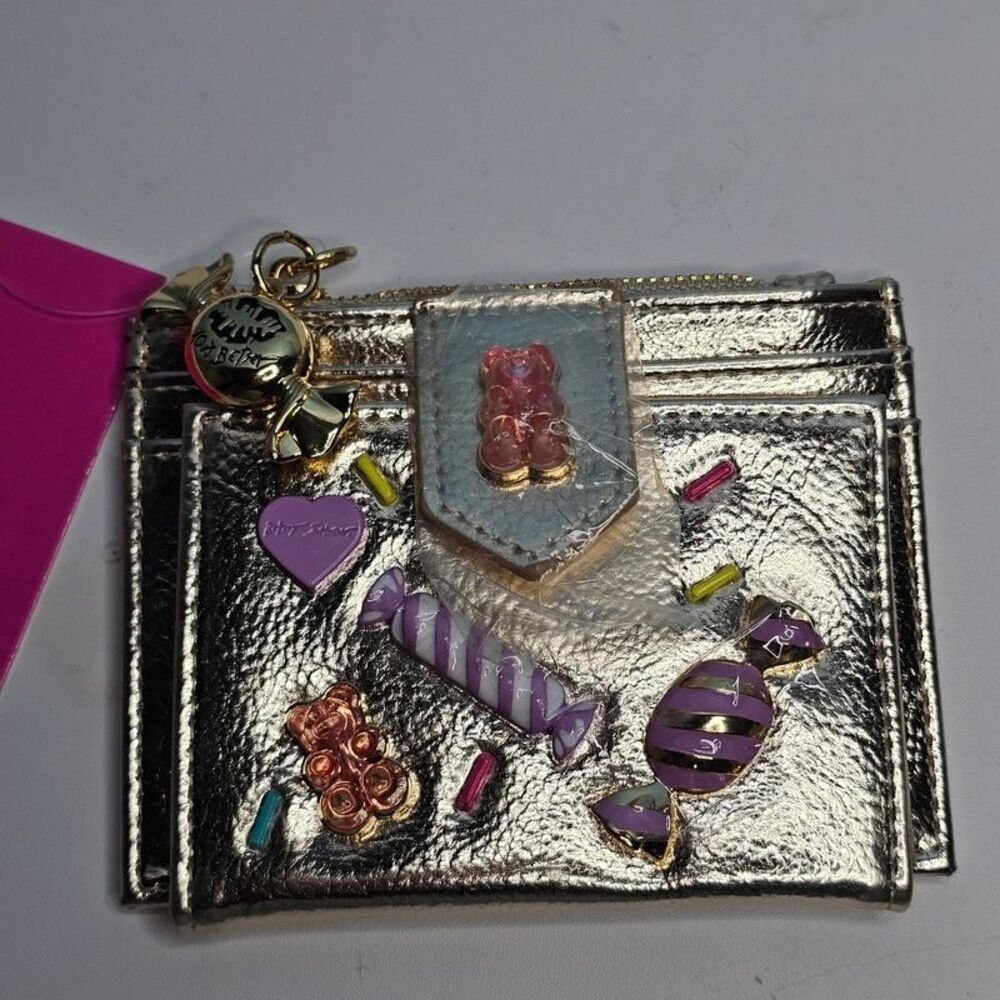 Betsey Johnson candy golden wallet